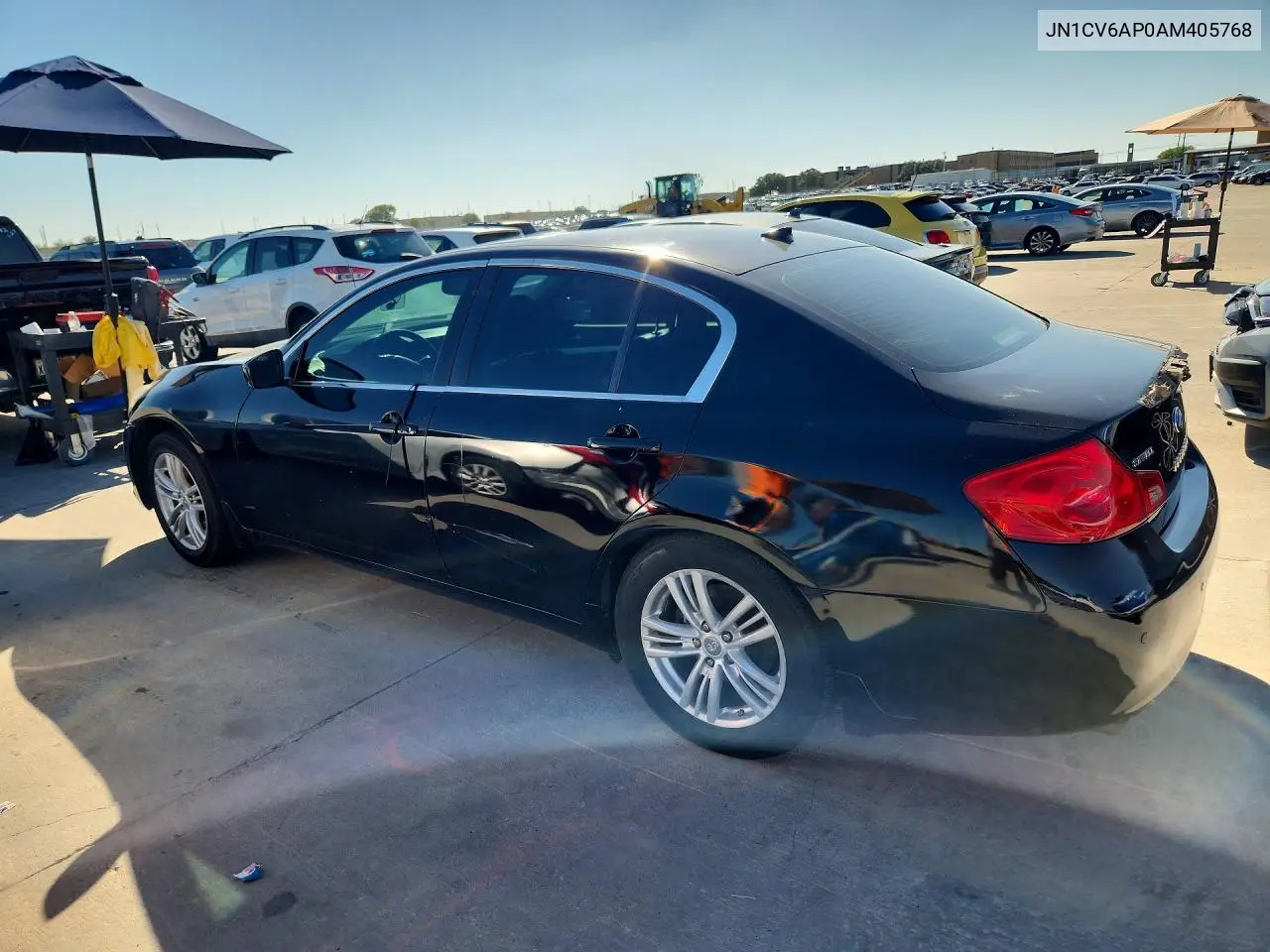 2010 INFINITI G VIN JN1CV6AP0AM405768 — фото 2