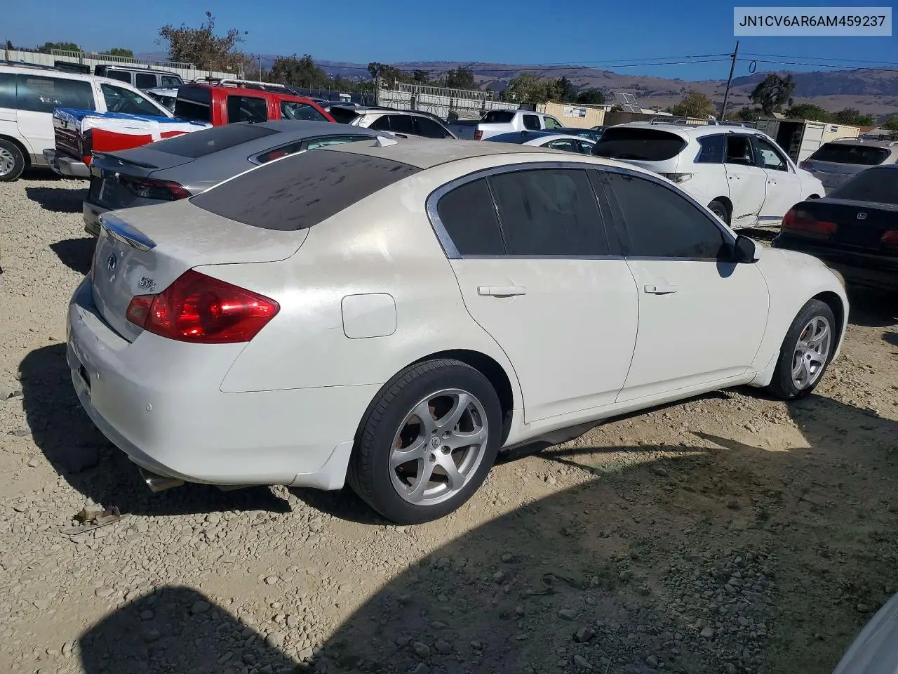 2010 INFINITI G VIN JN1CV6AR6AM459237 — фото 3