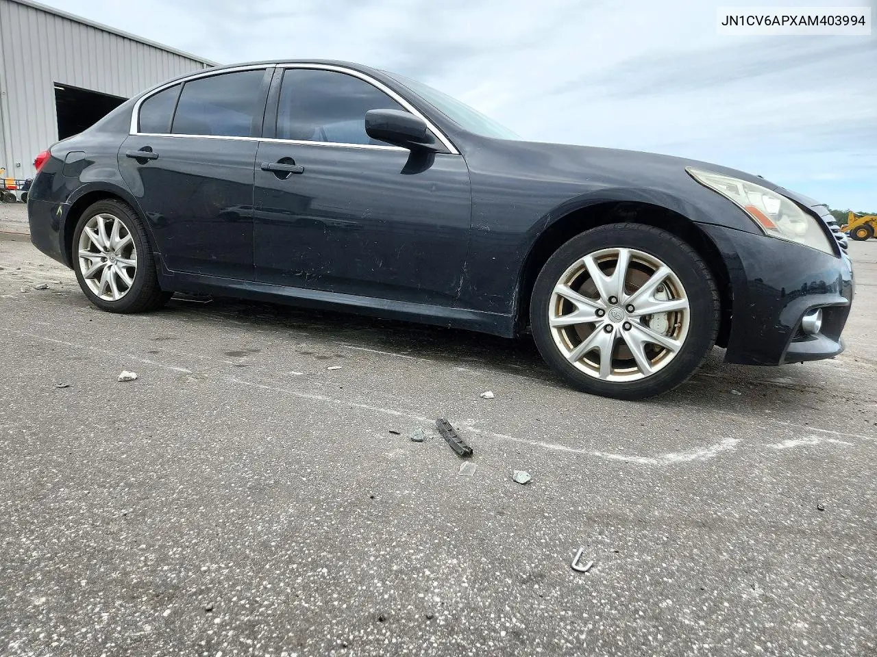 2010 INFINITI G VIN JN1CV6APXAM403994 — фото 4