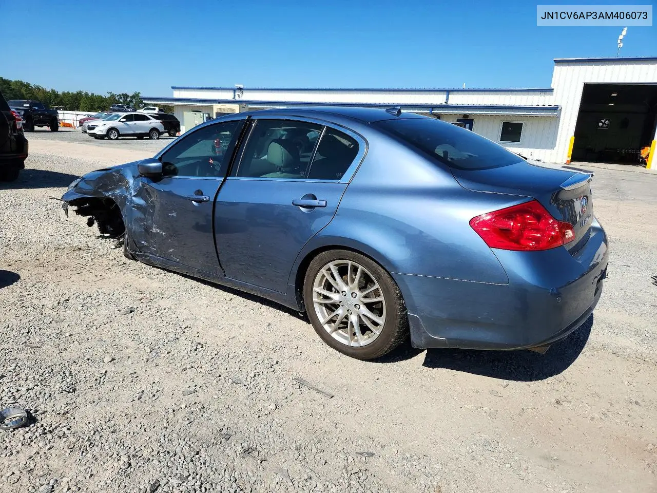 2010 INFINITI G VIN JN1CV6AP3AM406073 — фото 2