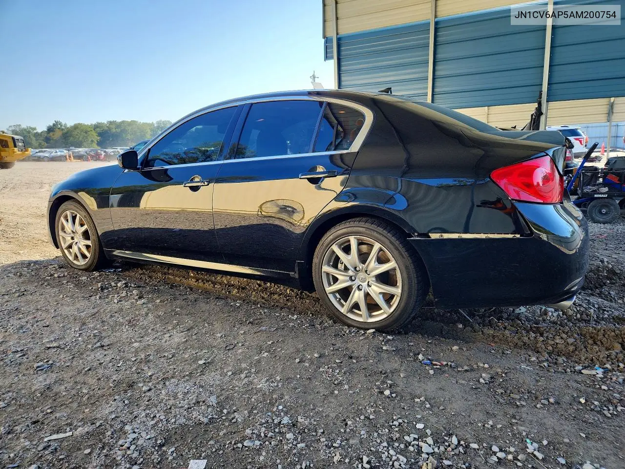 2010 INFINITI G VIN JN1CV6AP5AM200754 — фото 2