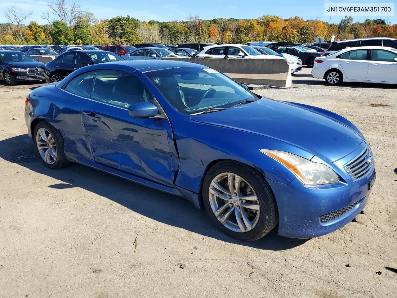 2010 INFINITI G VIN JN1CV6FE3AM351700 — фото 4