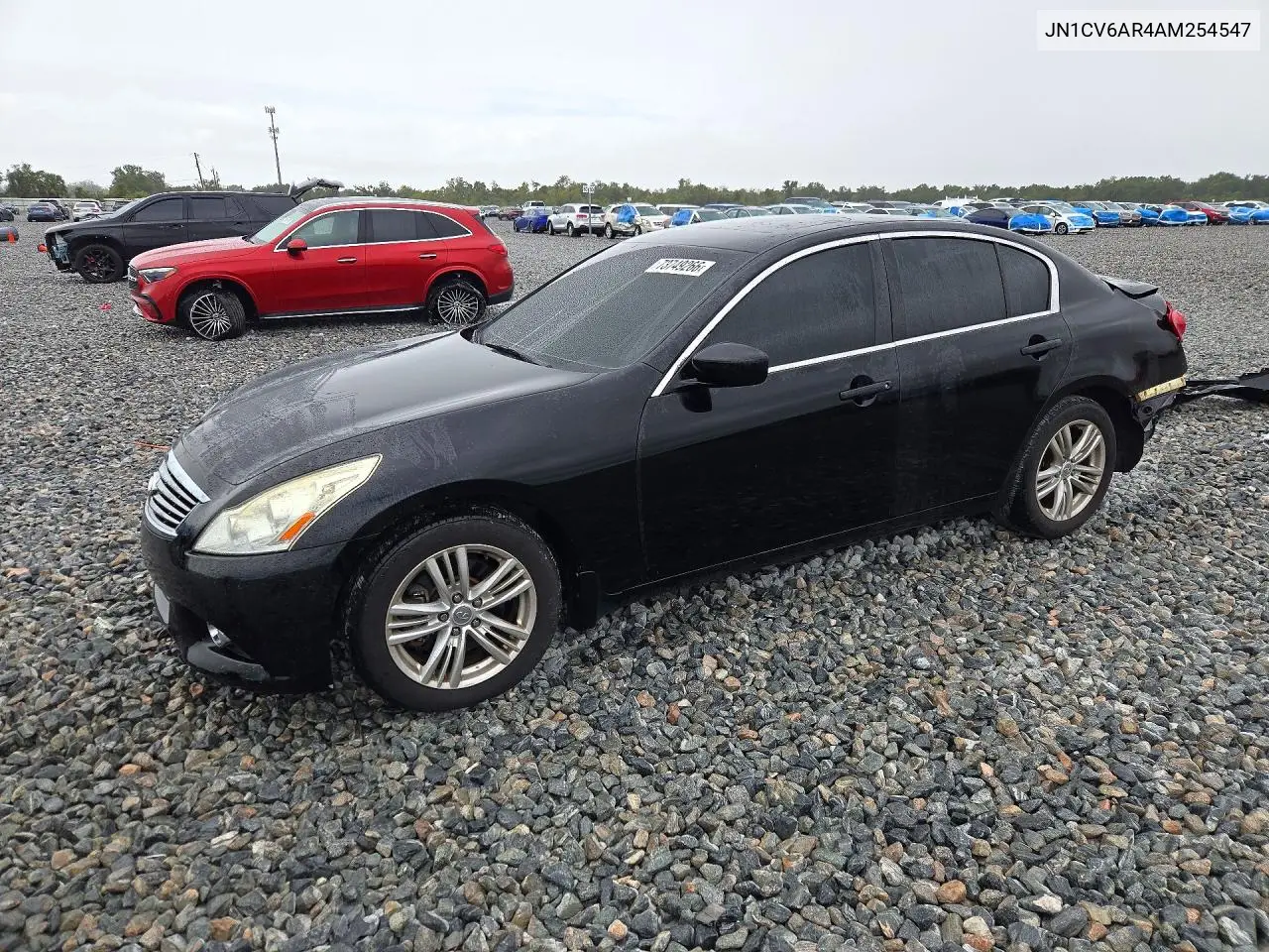 INFINITI G 2010, VIN JN1CV6AR4AM254547