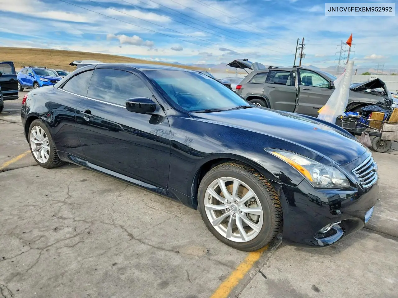 2011 INFINITI G VIN JN1CV6FEXBM952992 — фото 4