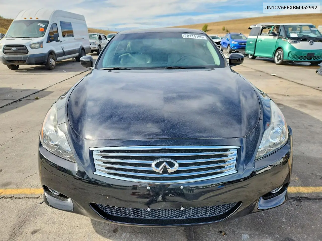 2011 INFINITI G VIN JN1CV6FEXBM952992 — фото 5