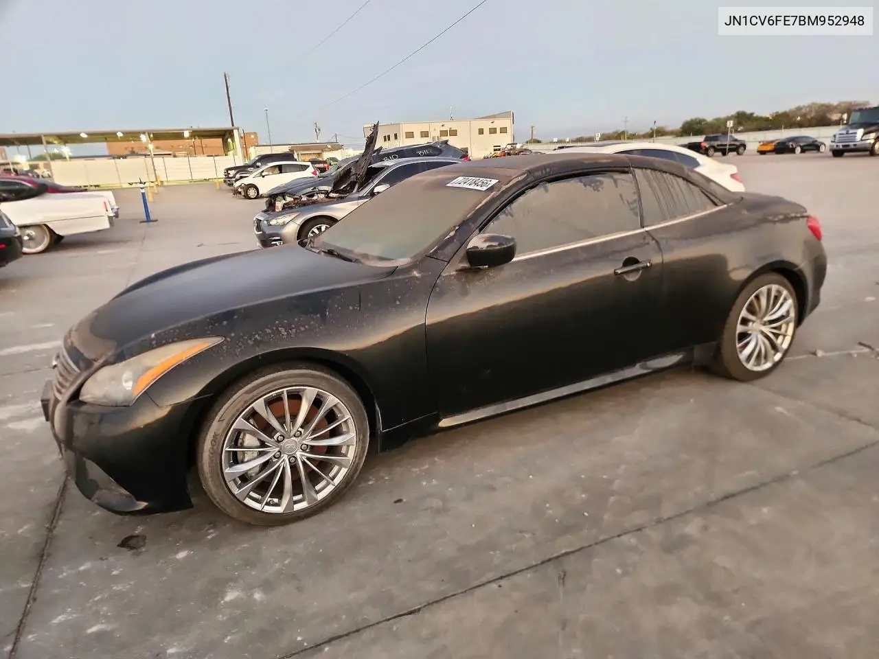 INFINITI G 2011, VIN JN1CV6FE7BM952948