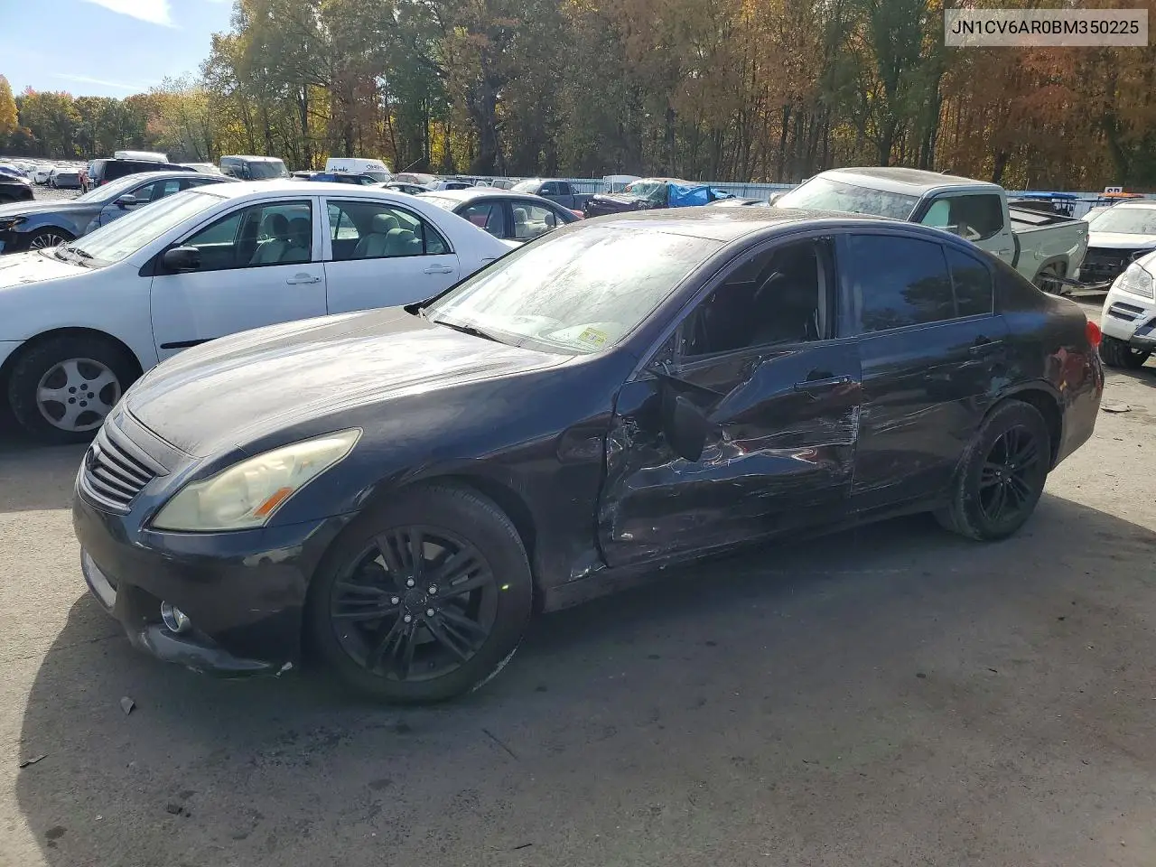 INFINITI G 2011, VIN JN1CV6AR0BM350225