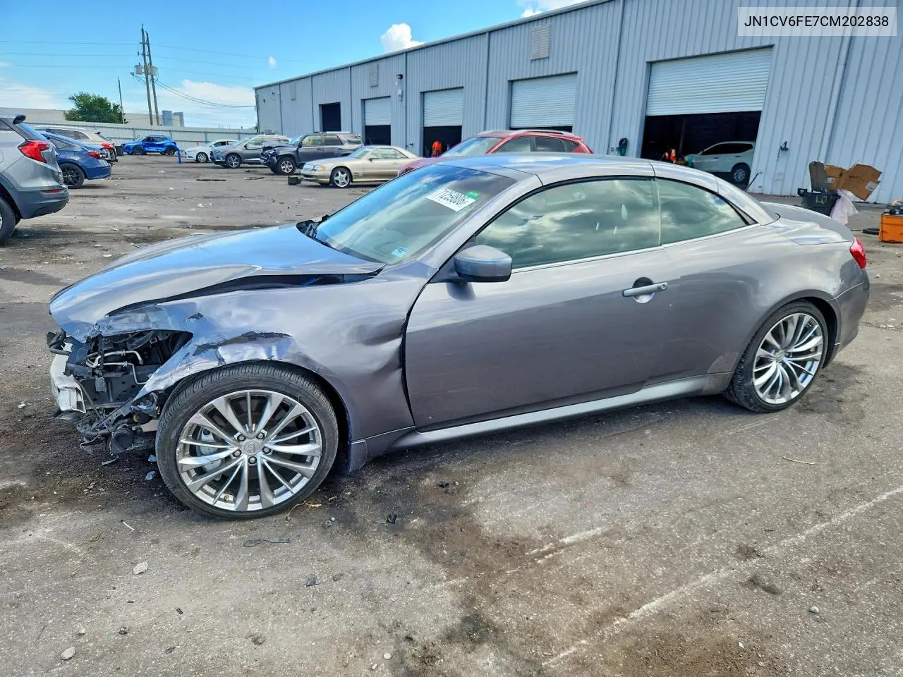 INFINITI G 2012, VIN JN1CV6FE7CM202838