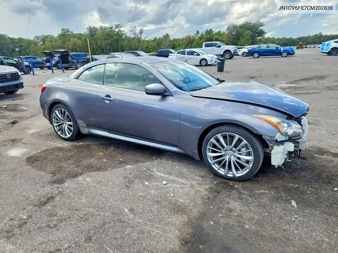 2012 INFINITI G VIN JN1CV6FE7CM202838 — фото 4