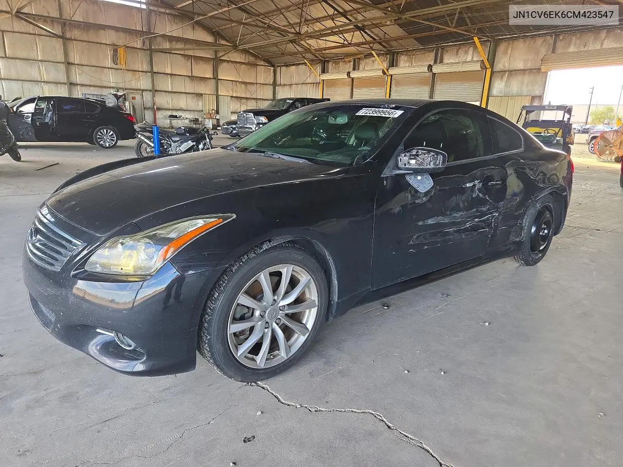 INFINITI G 2012, VIN JN1CV6EK6CM423547