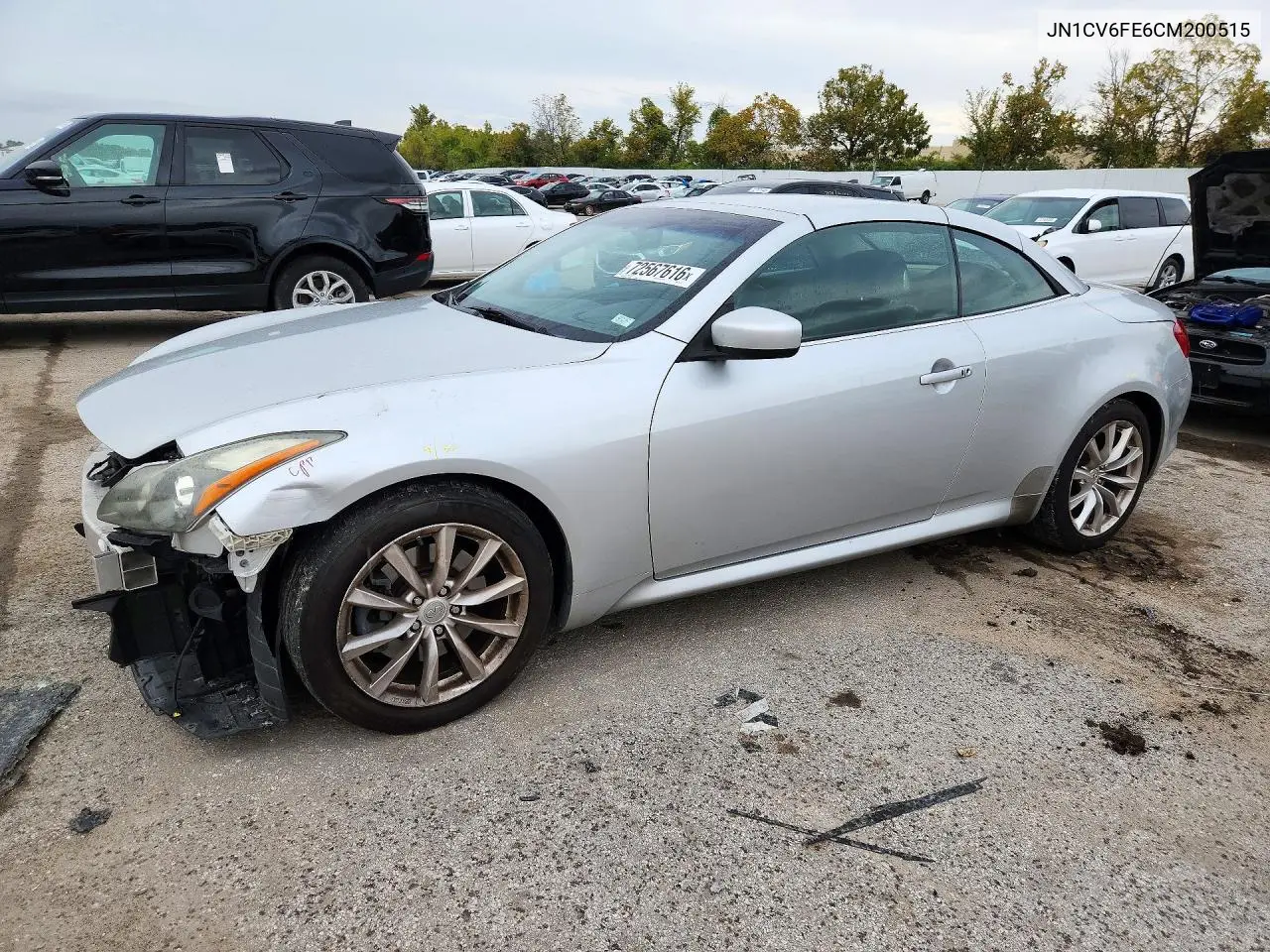 INFINITI G 2012, VIN JN1CV6FE6CM200515