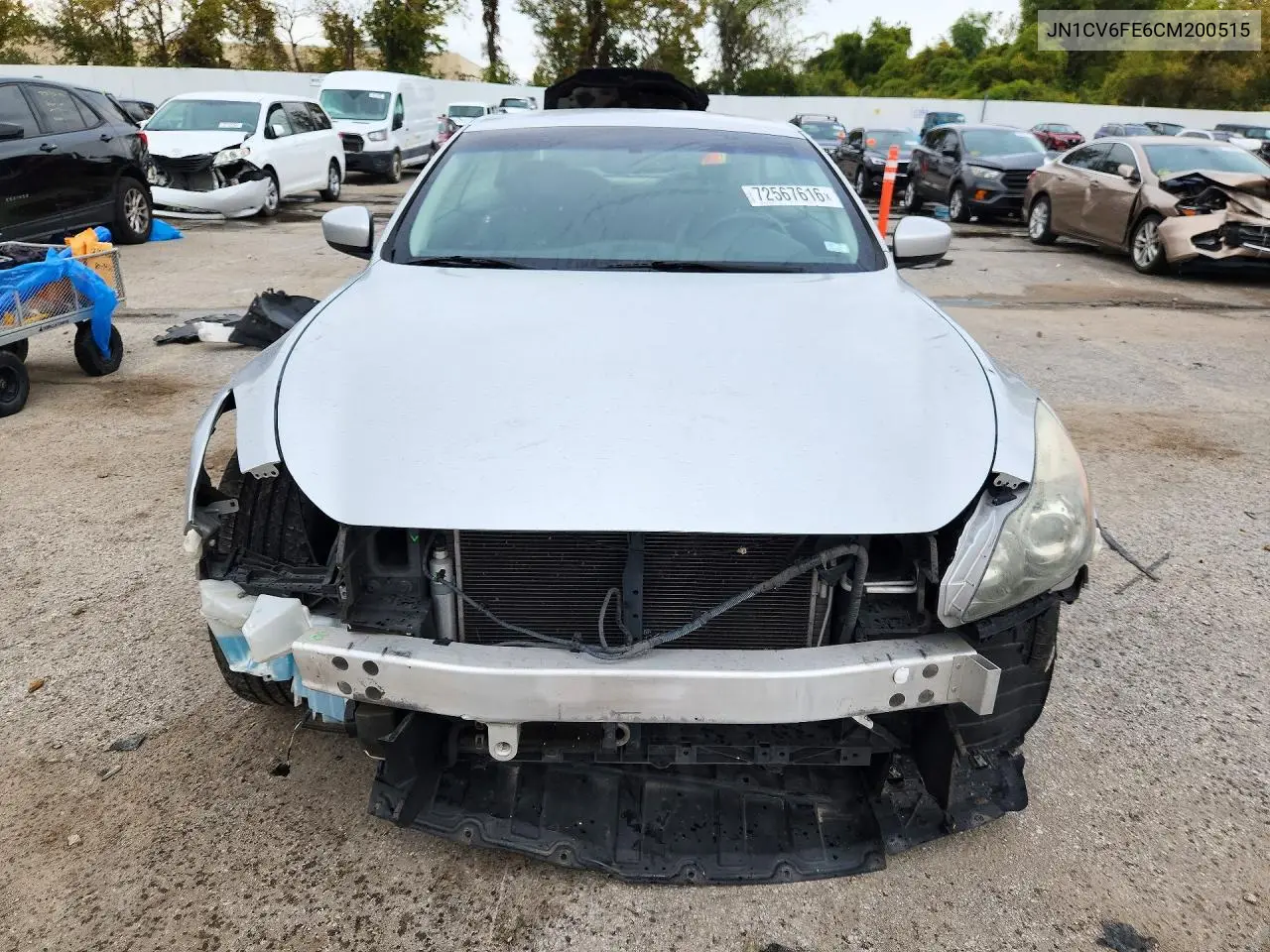 2012 INFINITI G VIN JN1CV6FE6CM200515 — фото 5