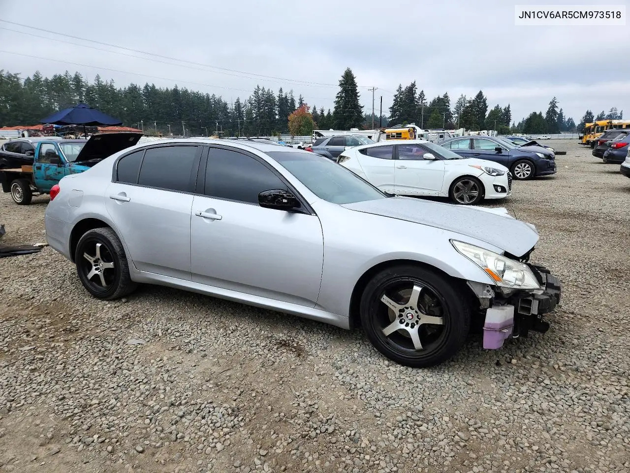 2012 INFINITI G VIN JN1CV6AR5CM973518 — фото 4