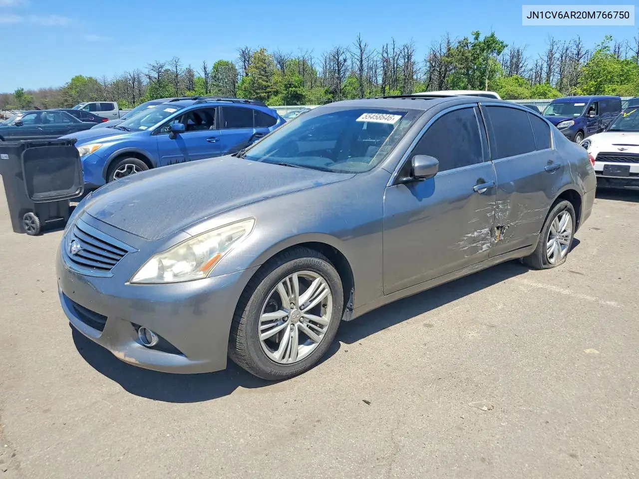 INFINITI G 2013, VIN JN1CV6AR2DM766750