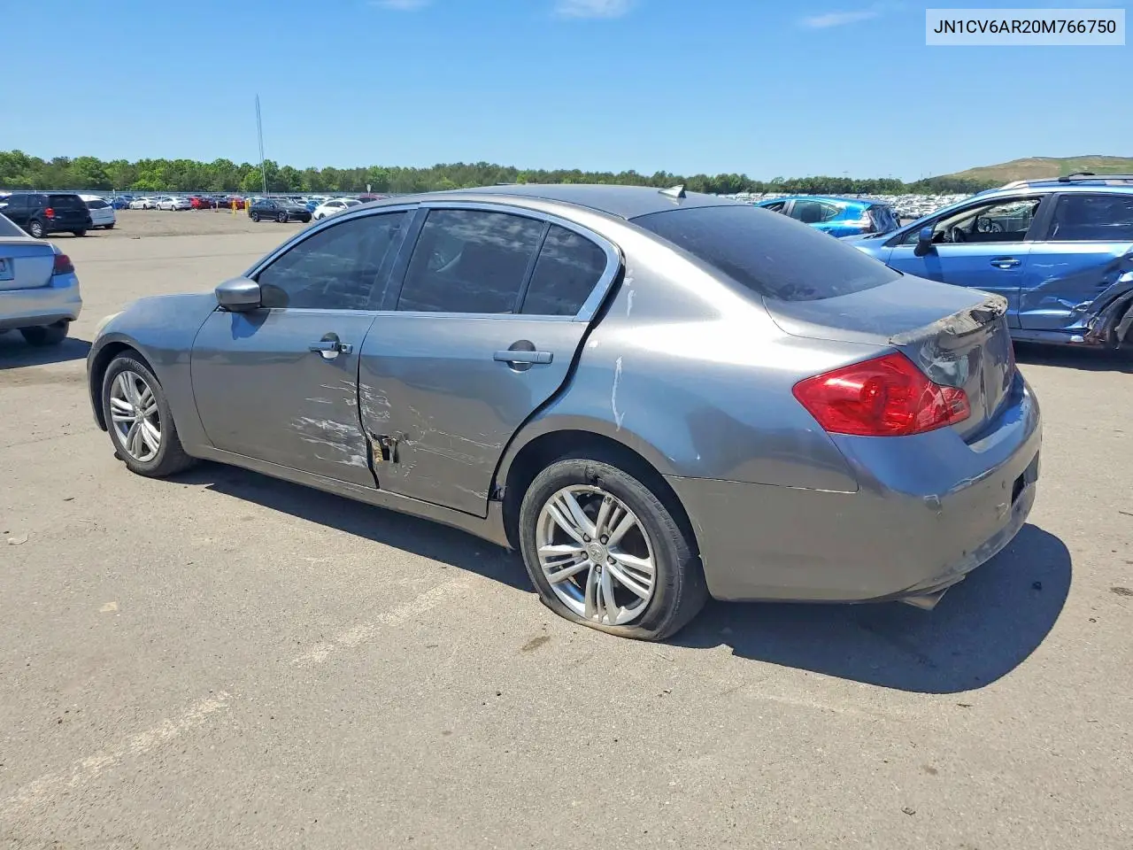 2013 INFINITI G VIN JN1CV6AR2DM766750 — фото 2