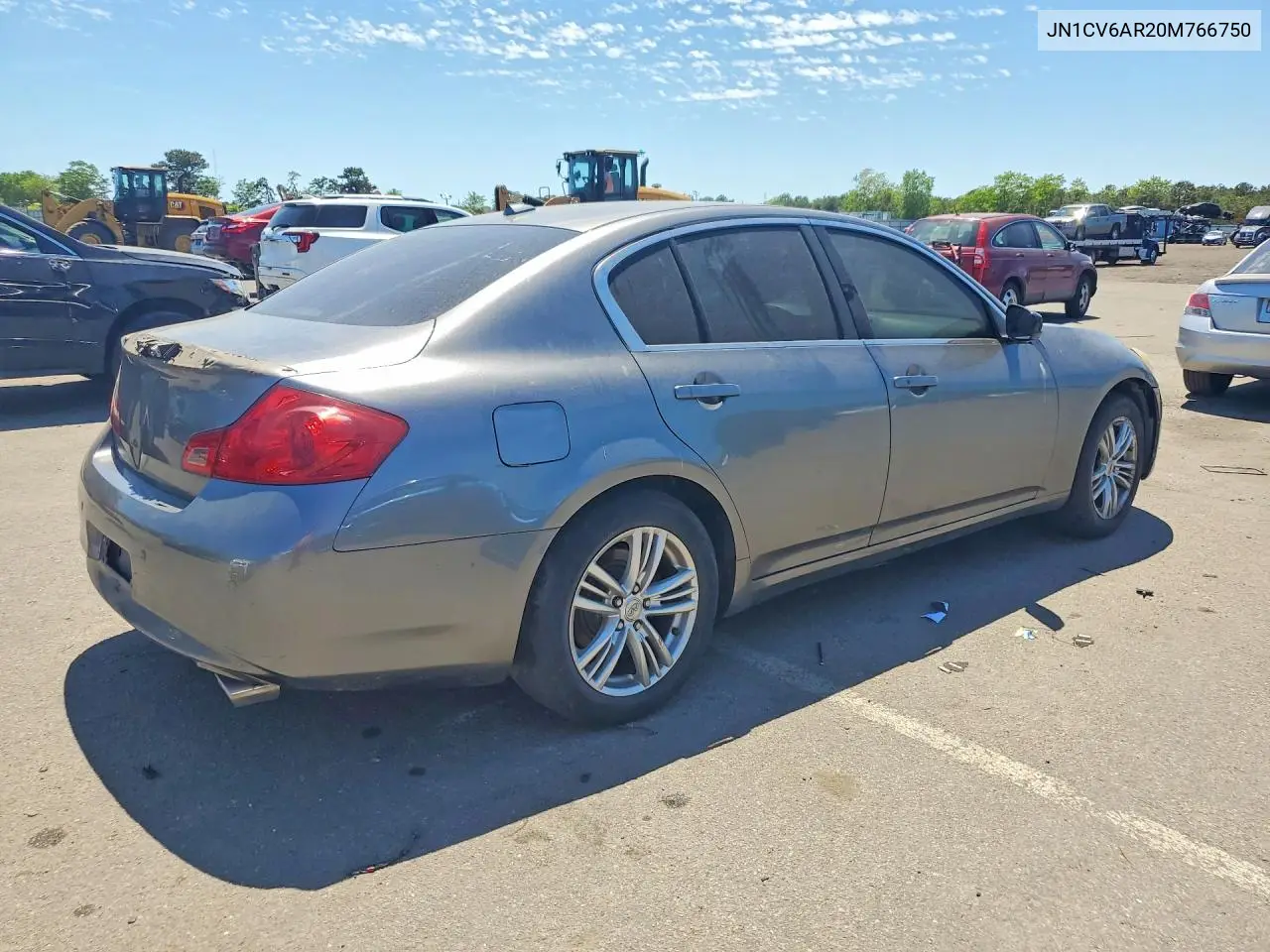 2013 INFINITI G VIN JN1CV6AR2DM766750 — фото 3