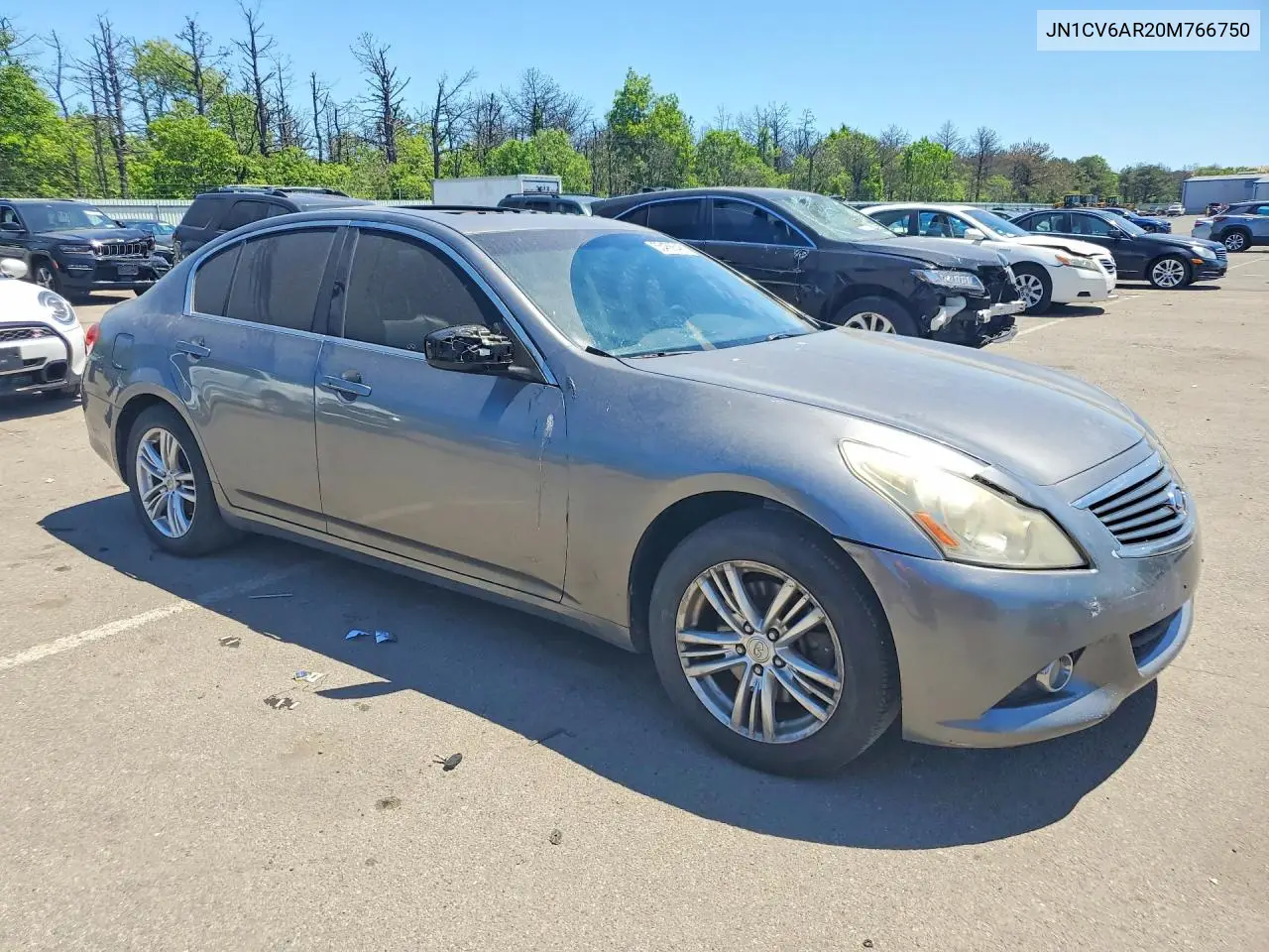 2013 INFINITI G VIN JN1CV6AR2DM766750 — фото 4