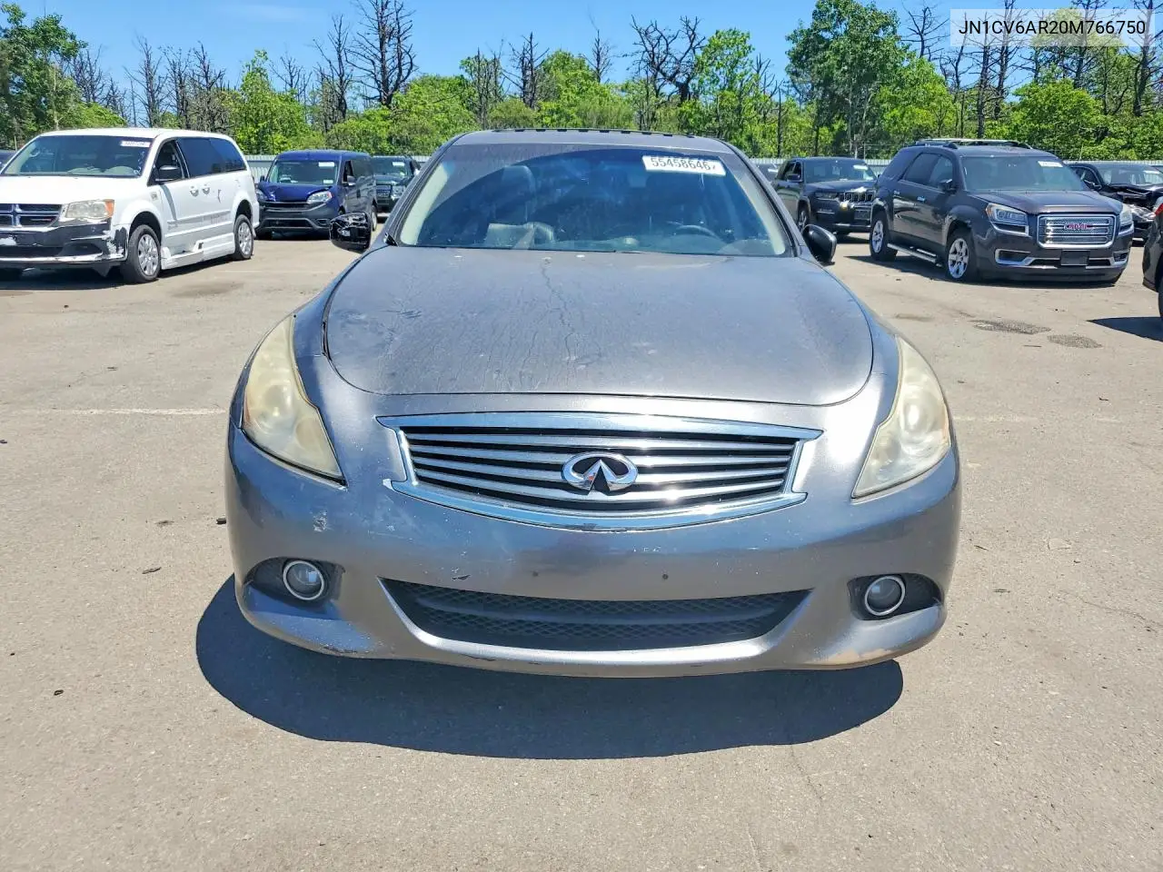 2013 INFINITI G VIN JN1CV6AR2DM766750 — фото 5