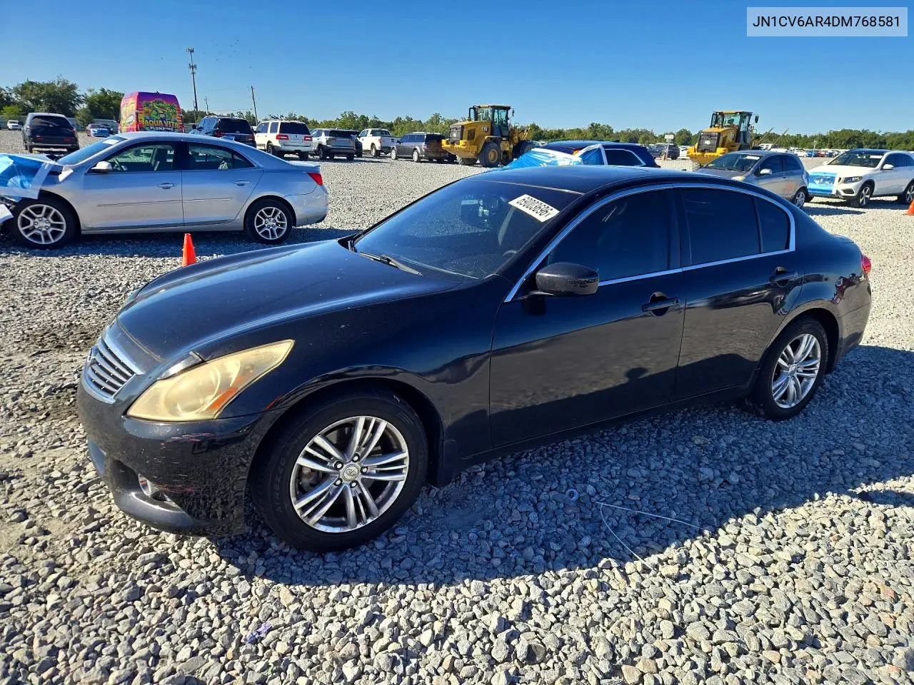 INFINITI G 2013, VIN JN1CV6AR4DM768581
