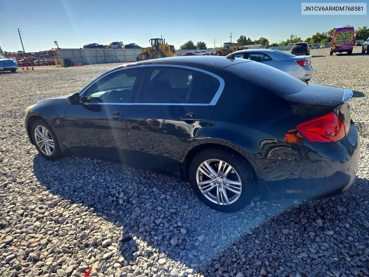 2013 INFINITI G VIN JN1CV6AR4DM768581 — фото 2