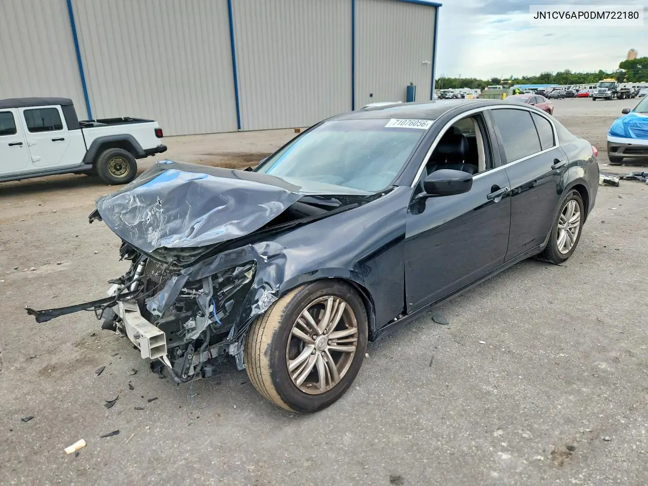 INFINITI G 2013, VIN JN1CV6AP0DM722180