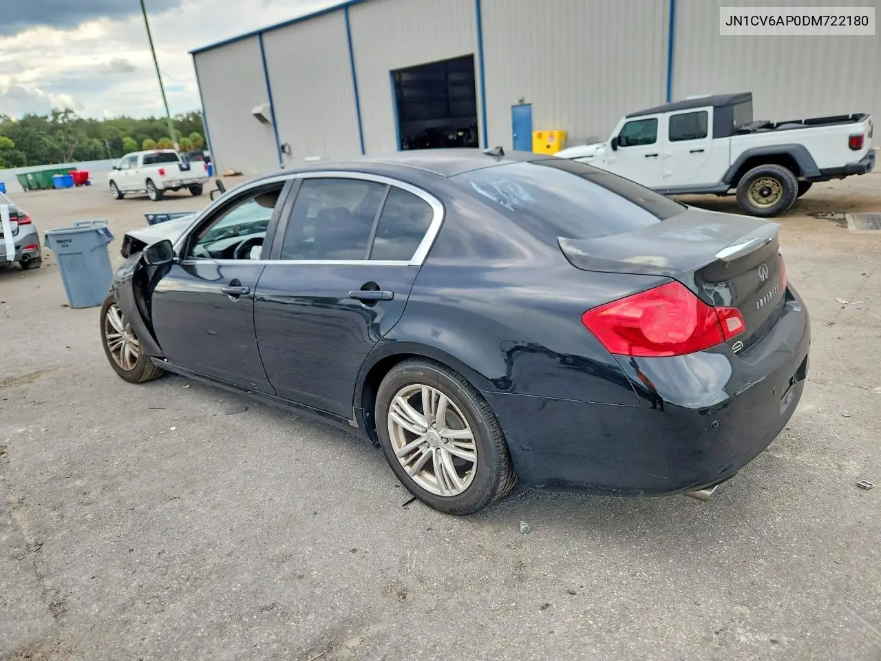 2013 INFINITI G VIN JN1CV6AP0DM722180 — фото 2