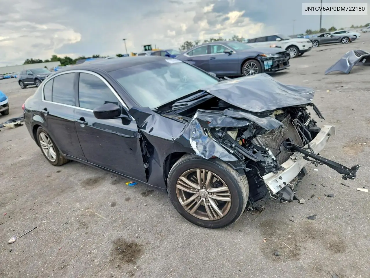 2013 INFINITI G VIN JN1CV6AP0DM722180 — фото 4