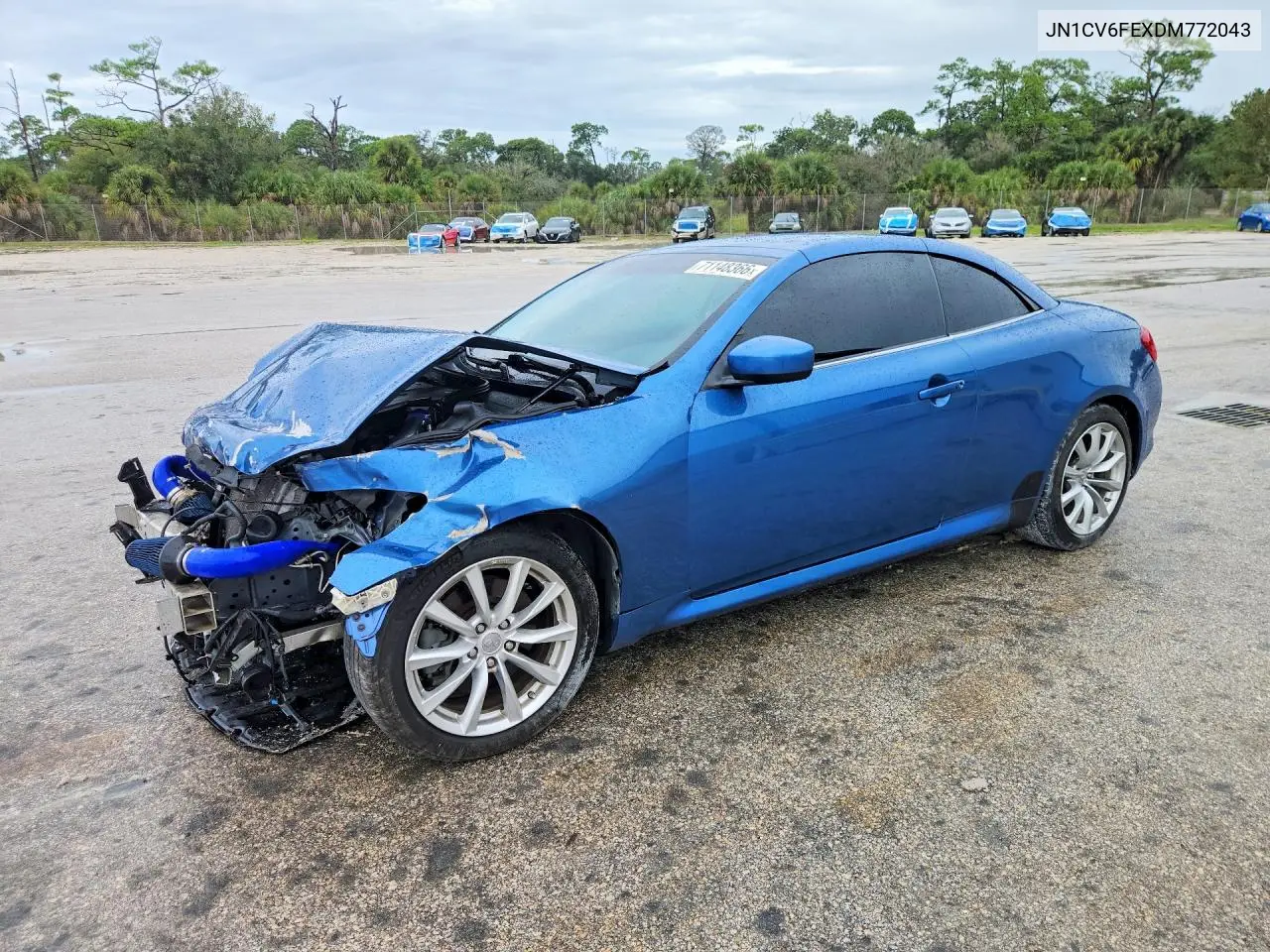 INFINITI G 2013, VIN JN1CV6FEXDM772043