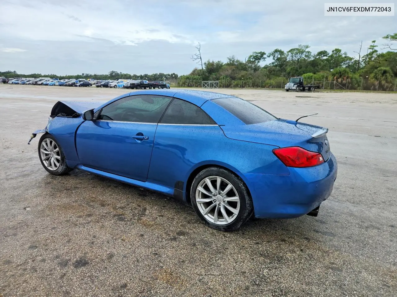 2013 INFINITI G VIN JN1CV6FEXDM772043 — фото 2