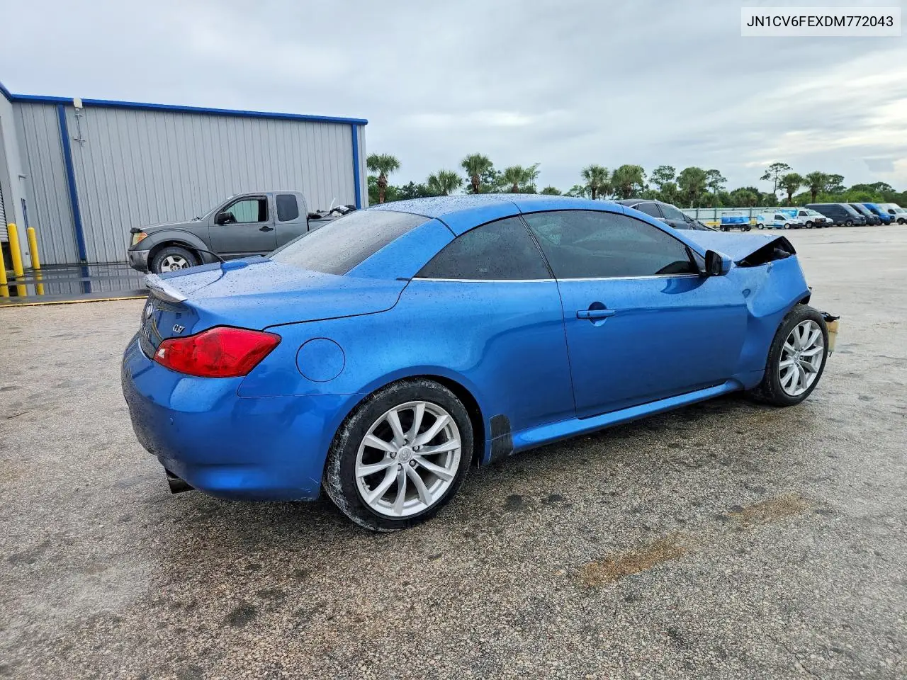 2013 INFINITI G VIN JN1CV6FEXDM772043 — фото 3