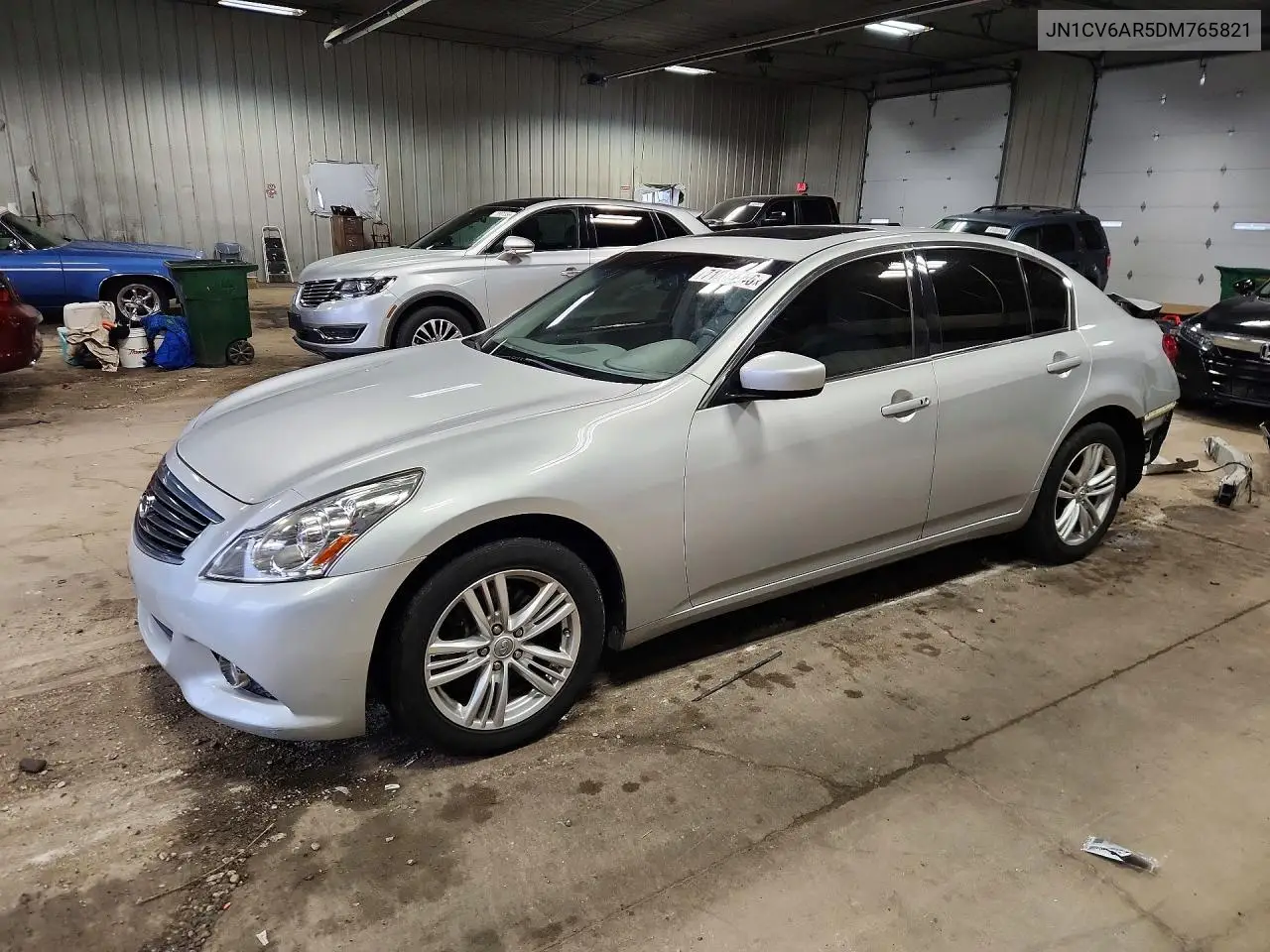 INFINITI G 2013, VIN JN1CV6AR5DM765821