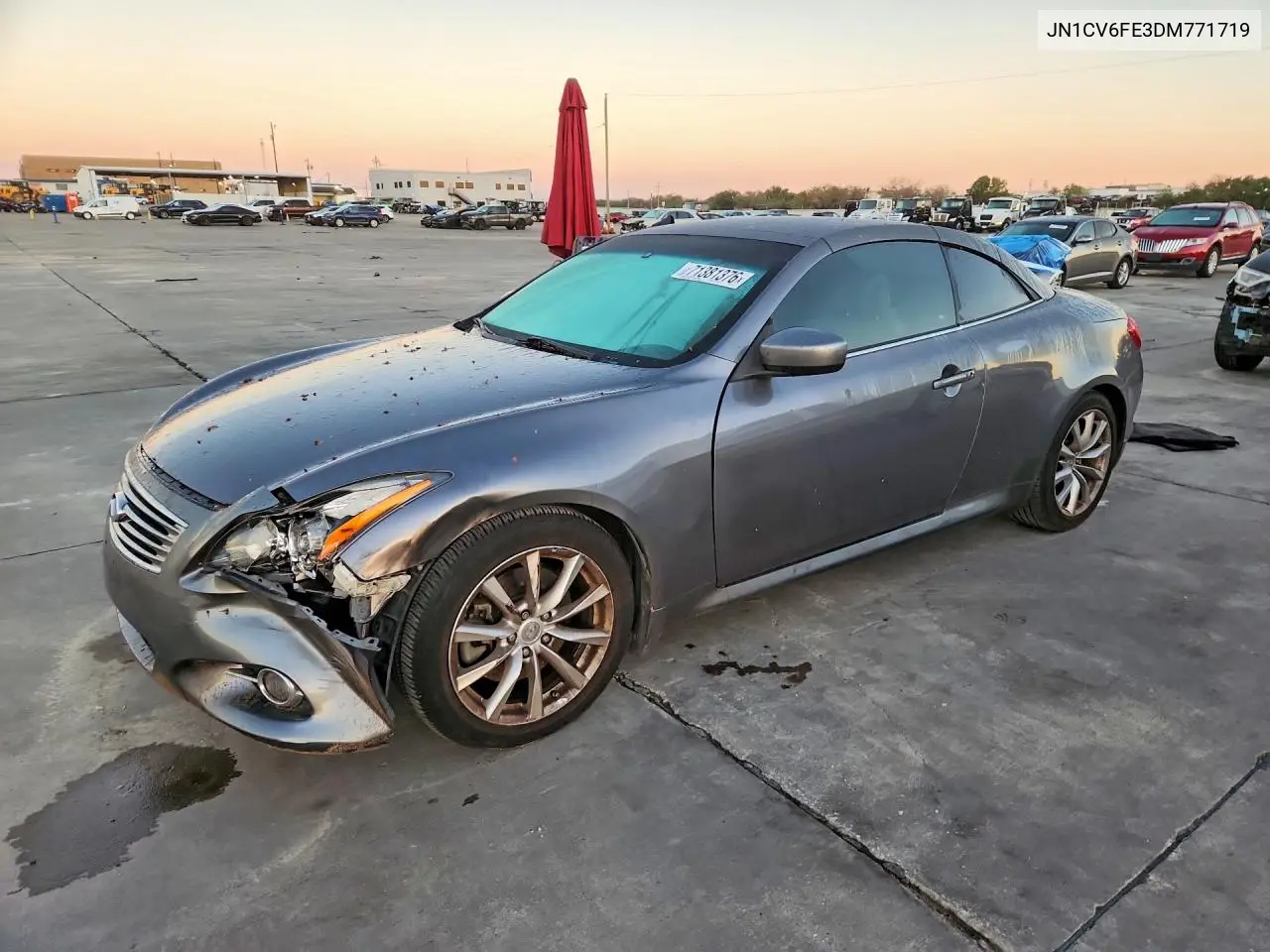 INFINITI G 2013, VIN JN1CV6FE3DM771719