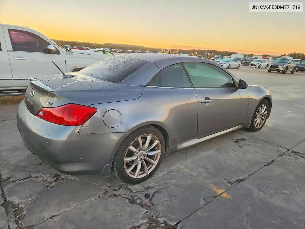 2013 INFINITI G VIN JN1CV6FE3DM771719 — фото 3