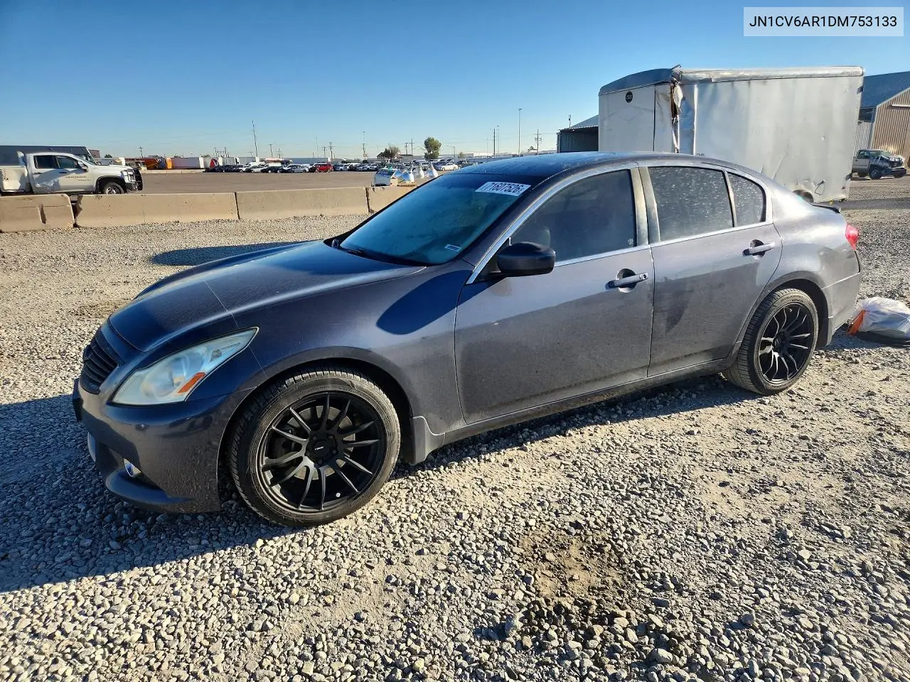 INFINITI G 2013, VIN JN1CV6AR1DM753133