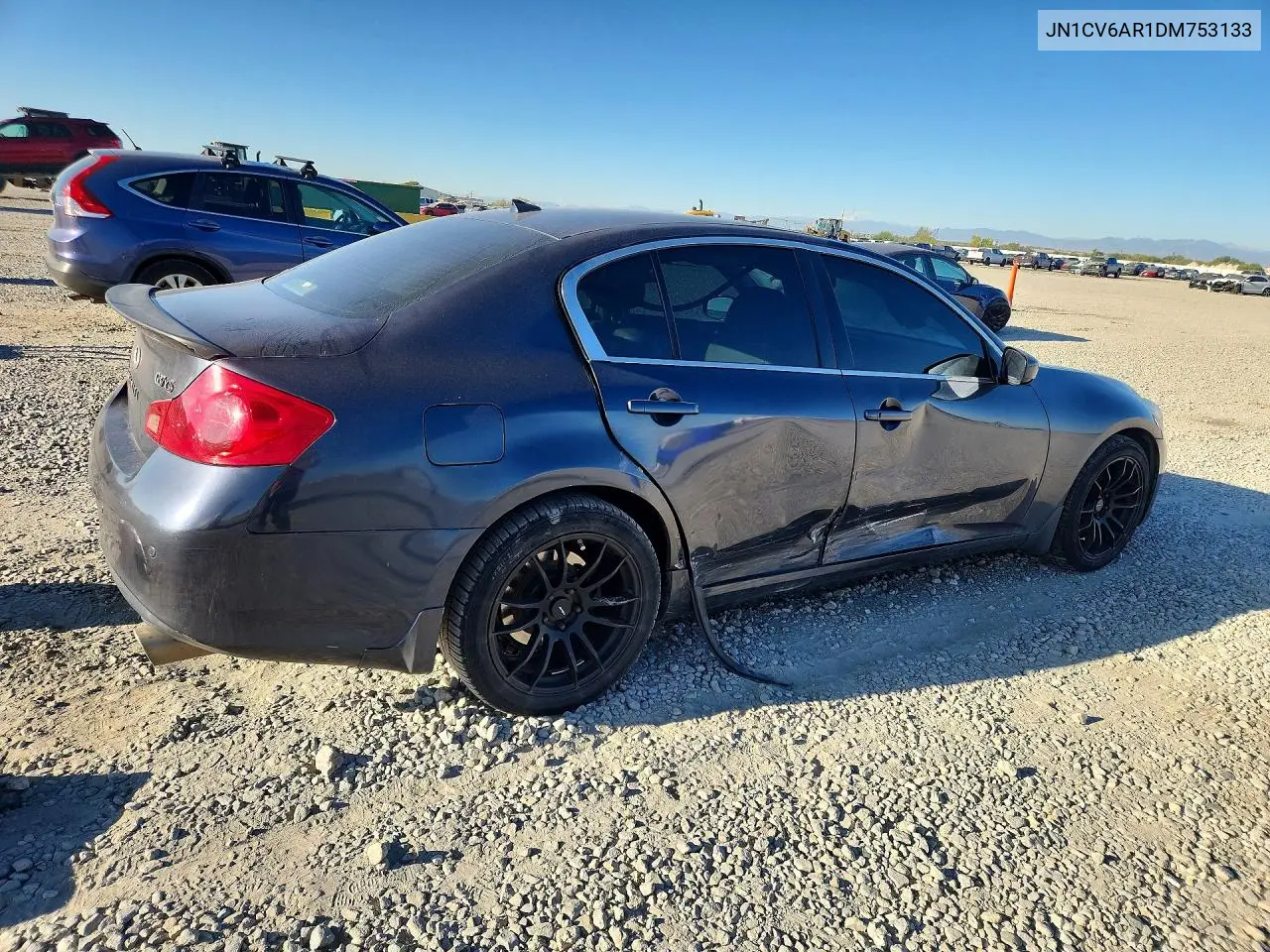 2013 INFINITI G VIN JN1CV6AR1DM753133 — фото 3