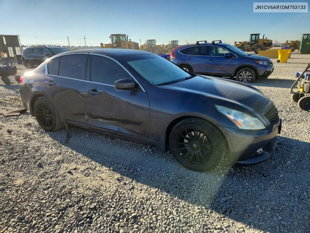 2013 INFINITI G VIN JN1CV6AR1DM753133 — фото 4