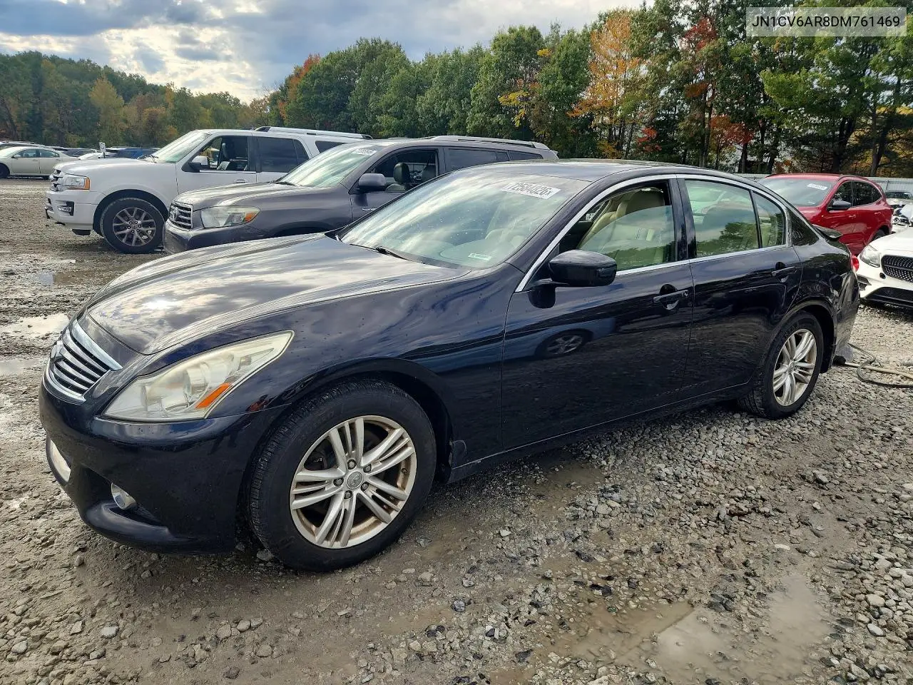 INFINITI G 2013, VIN JN1CV6AR8DM761469