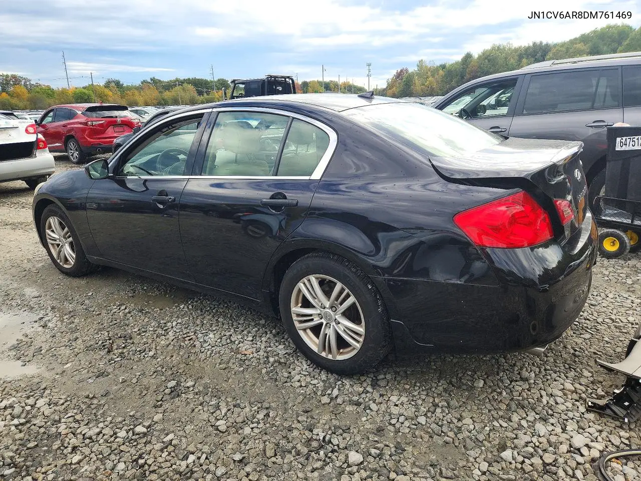 2013 INFINITI G VIN JN1CV6AR8DM761469 — фото 2