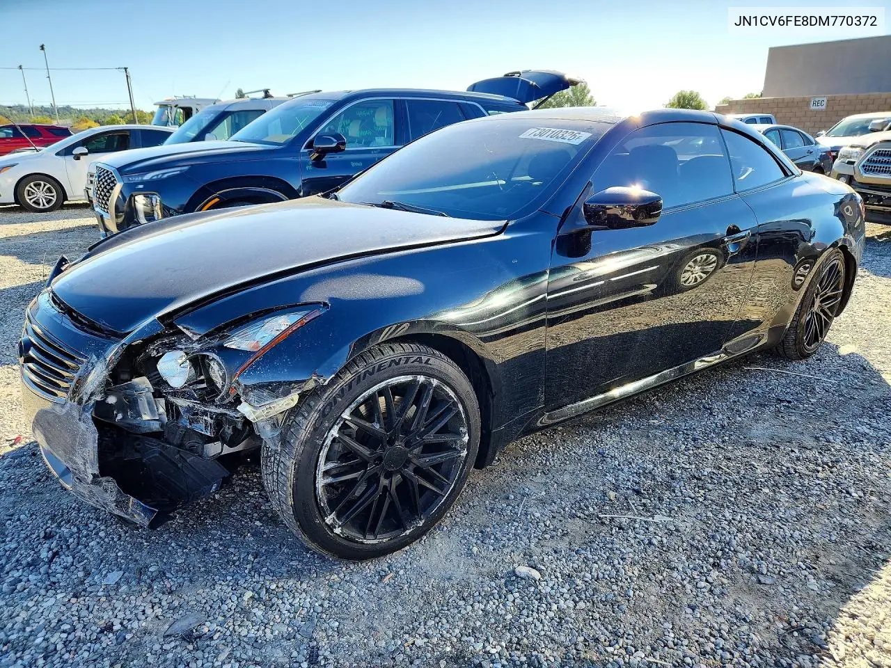INFINITI G 2013, VIN JN1CV6FE8DM770372