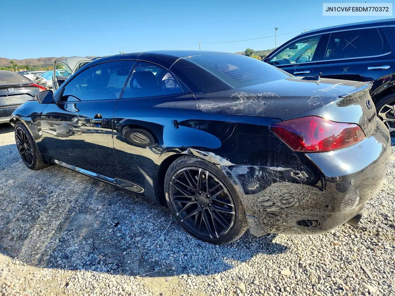 2013 INFINITI G VIN JN1CV6FE8DM770372 — фото 2