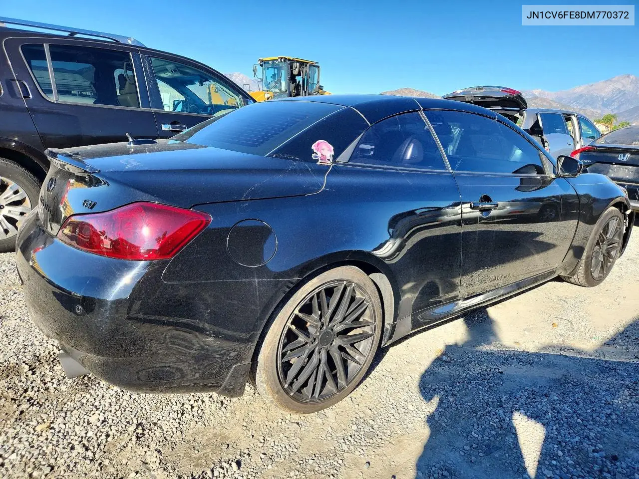 2013 INFINITI G VIN JN1CV6FE8DM770372 — фото 3