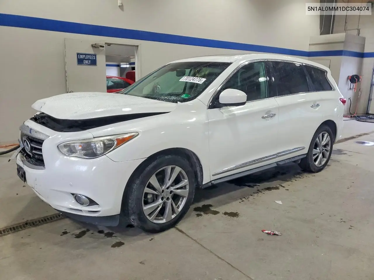 INFINITI JX 2013, VIN 5N1AL0MM1DC304074