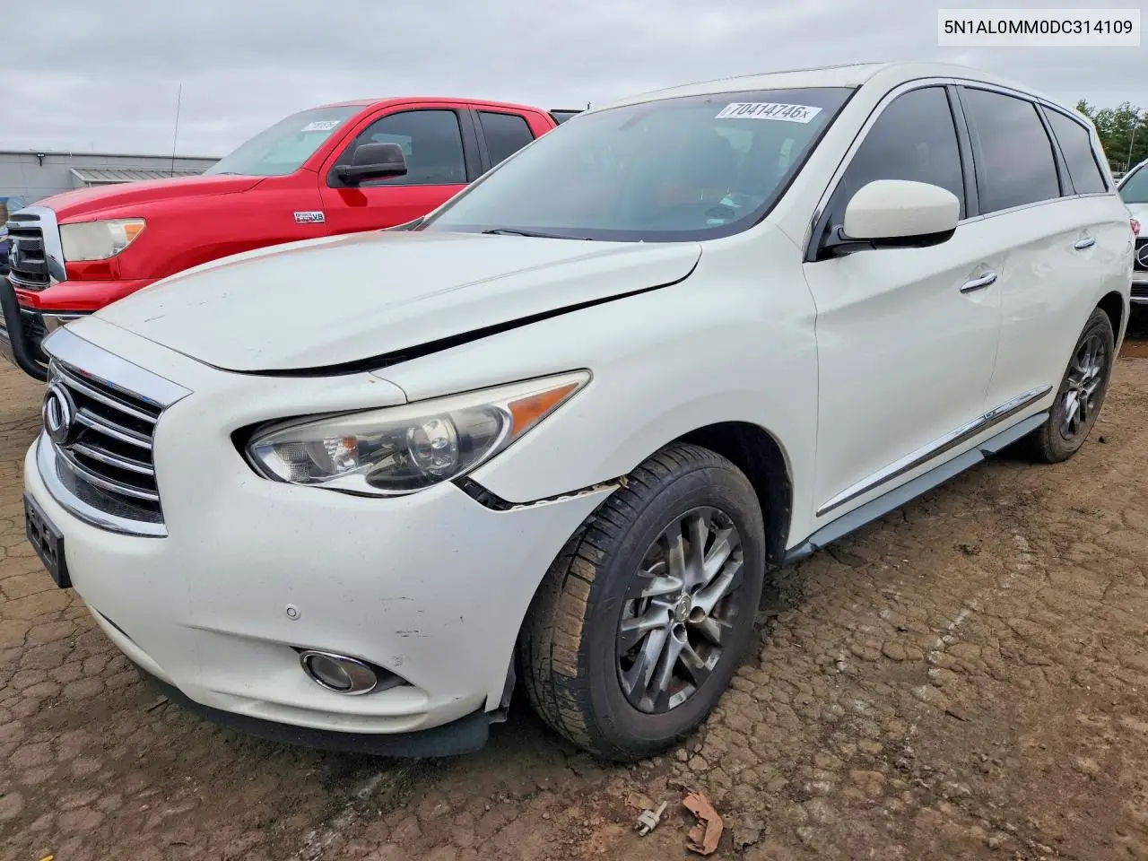 INFINITI JX 2013, VIN 5N1AL0MM0DC314109