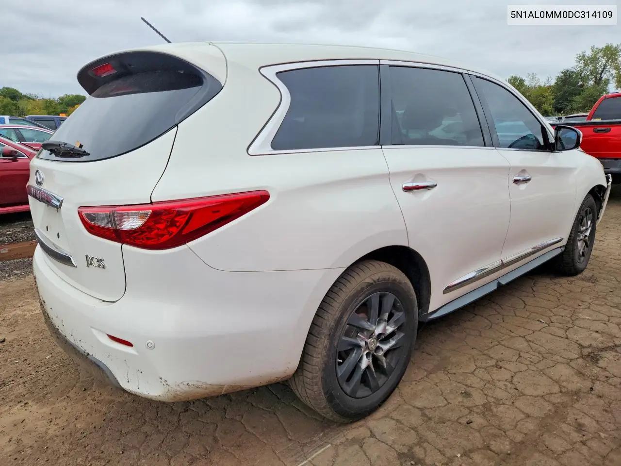 2013 INFINITI JX VIN 5N1AL0MM0DC314109 — фото 3