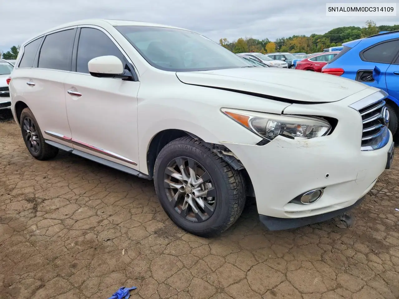 2013 INFINITI JX VIN 5N1AL0MM0DC314109 — фото 4