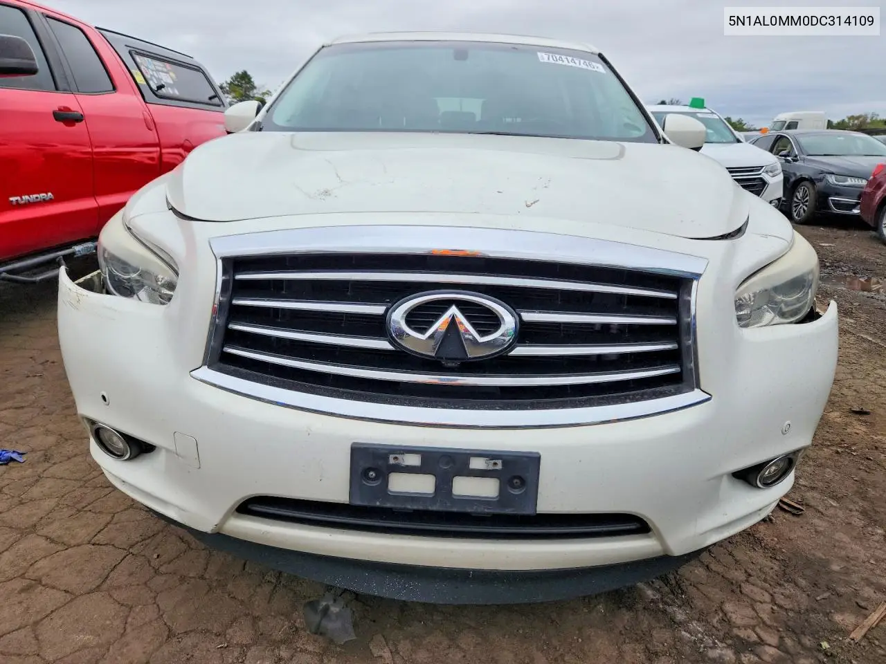 2013 INFINITI JX VIN 5N1AL0MM0DC314109 — фото 5