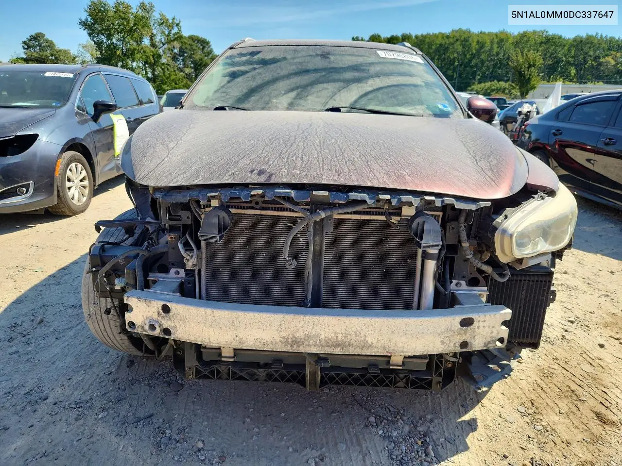 2013 INFINITI JX VIN 5N1AL0MM0DC337647 — фото 5