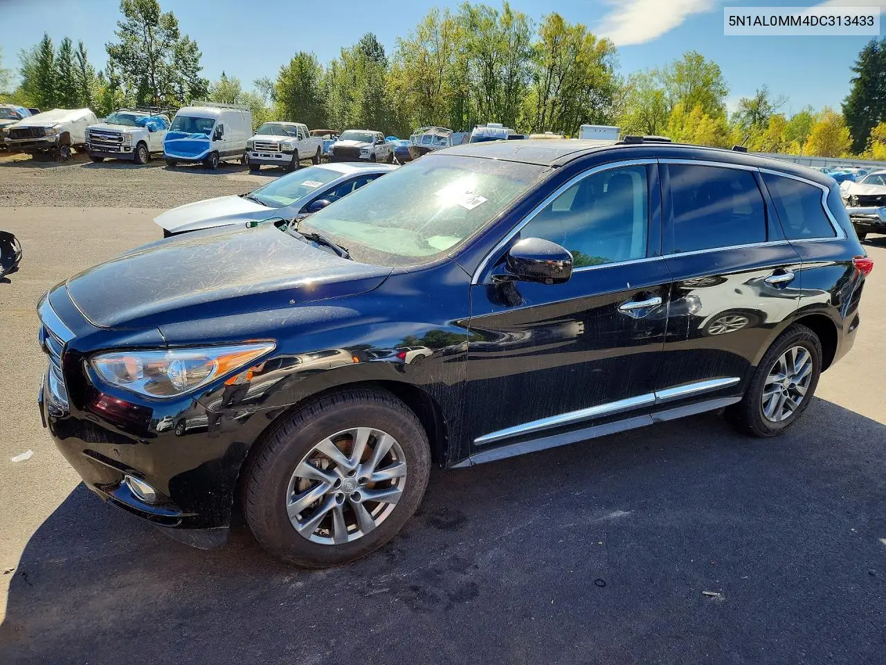 INFINITI JX 2013, VIN 5N1AL0MM4DC313433