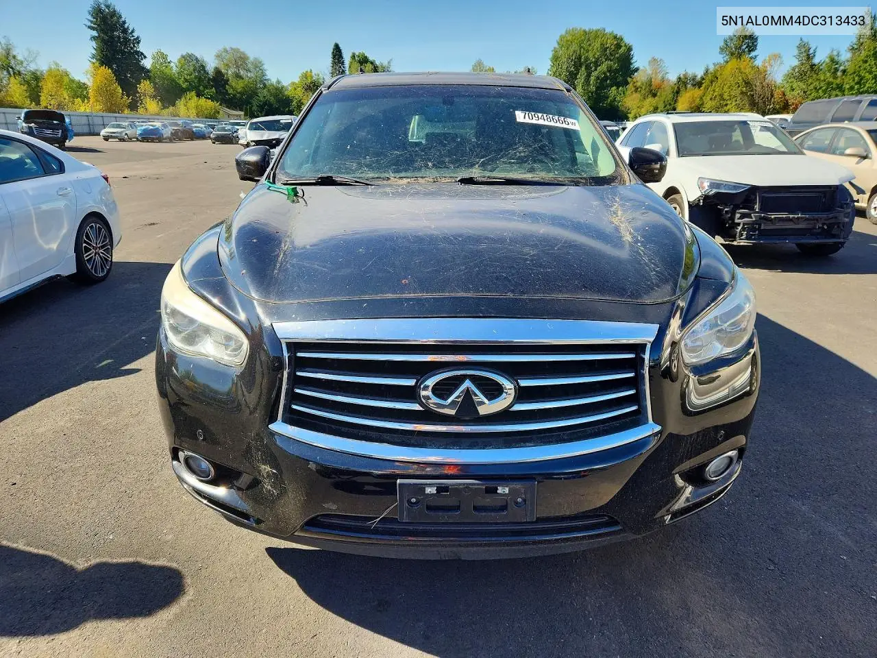 2013 INFINITI JX VIN 5N1AL0MM4DC313433 — фото 5