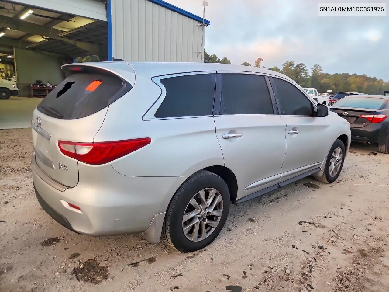 2013 INFINITI JX VIN 5N1AL0MM1DC351976 — фото 3
